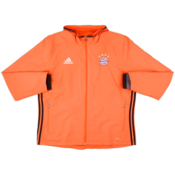 2016-17 Bayern Munich adidas Hooded Track Jacket - 10/10 - (XL)