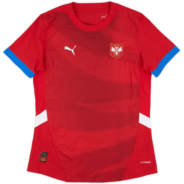 2024-25 Serbia Authentic Home Shirt - 10/10 - (S)