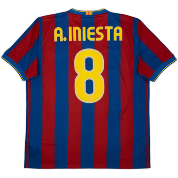 品質一番の - #8 A.Iniesta Shirt Third Barcelona 2017-18 6/10 (S) - ウェア