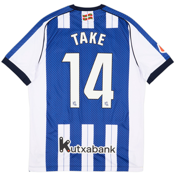 2025-26 Real Sociedad Home Shirt Kubo #14