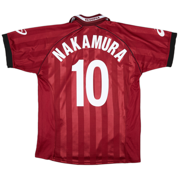 2002-03 Reggina Home Shirt Nakamura #10 - 9/10 - (L)