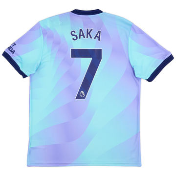 アーセナル 2024-2025 3rdユニフォーム 7番SAKA 2024-25 Arsenal Third Shirt Saka #7