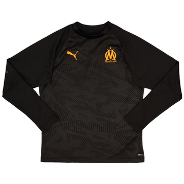 2018-19 Olympique Marseille Puma 1/4 Zip Training Top - 7/10 - (S)