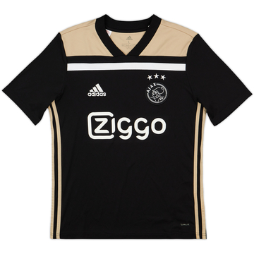 ウェア 09-10 Ajax Amsterdam away black L 2009-10 Ajax Away Shirt - 5/10 - (L.Boys)