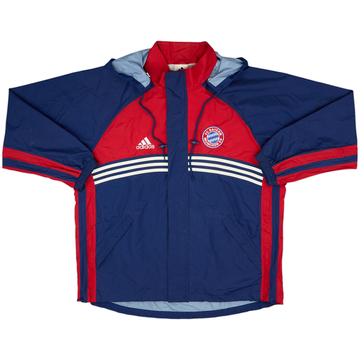 Chaqueta impermeable con capucha adidas del Bayern Munich 1999-01 - 8/10 - (L/XL)