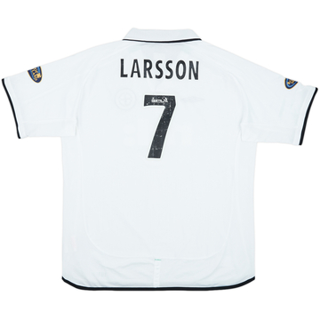 1998-99 Celtic Away Shirt Larsson #7 - 6/10 - (XL)
