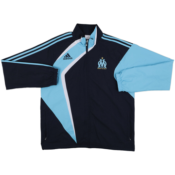 2009-10 Olympique Marseille adidas Track Jacket - 8/10 - (S)
