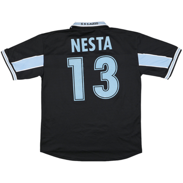 1998-00 Lazio Home L/S Shirt Nesta #13 - 5/10 - (XXL)