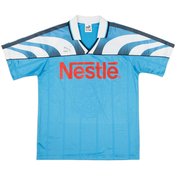 1998-99 Jubilo Iwata Signed Home Shirt - 5/10 - (S)