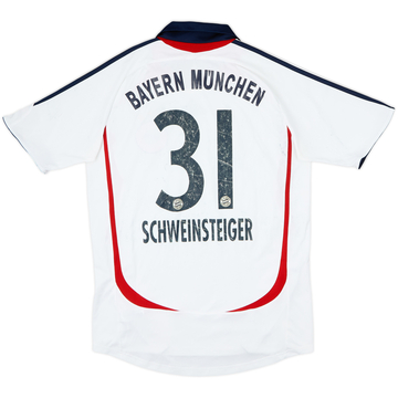 Camiseta de visitante del Bayern Munich 2006-07 Schweinsteiger #31 - 5/10 - (S)