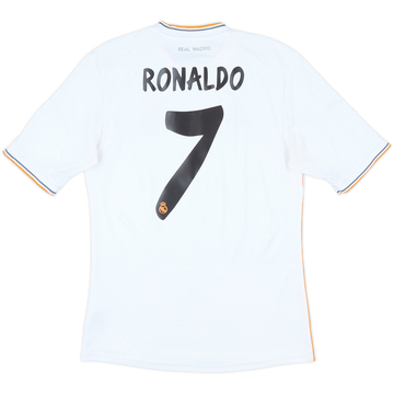 2023-2024 Real Madrid Long Sleeve Home Shirt (Ronaldo 7