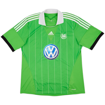 2013-14 Wolfsburg Home L/S Shirt - 8/10 - (S)