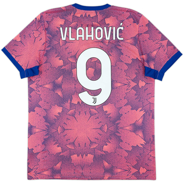 2022-23 Juventus Authentic Home Shirt Vlahovic #7 (L)