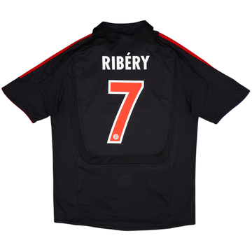 2007-09 Bayern Múnich Camiseta europea Ribery #7 - 6/10 - (L)