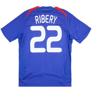 Camiseta de local de Francia 2007-08 Ribery #22 - 6/10 - (M)