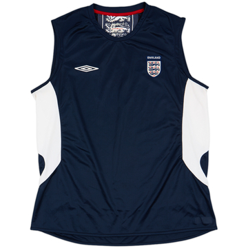 England Umbro Training Vest アンブロ 2006-07 England Umbro Training Vest - 5/10 - (L)