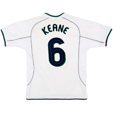 2001-02 Ireland Away Shirt Keane #6 - 8/10 - (L)