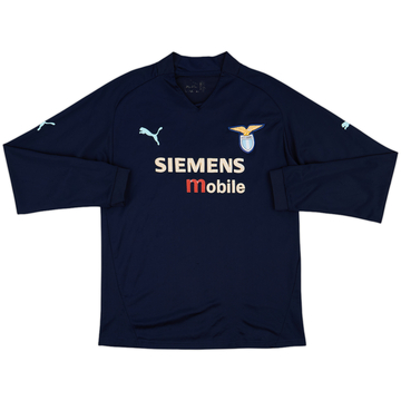 1991-92 Lazio Umbro Training L/S Shirt - 5/10 - (XL)