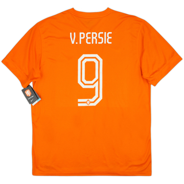 2014-15 Netherlands Home Shirt V. Persie #9 (XL)
