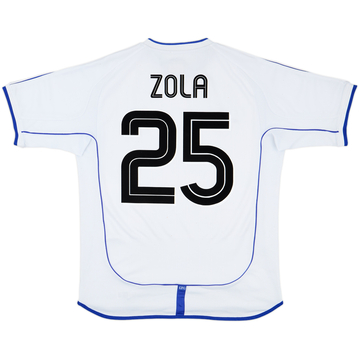 1997-99 Chelsea Home Shirt Zola #25 - 7/10 - (M)