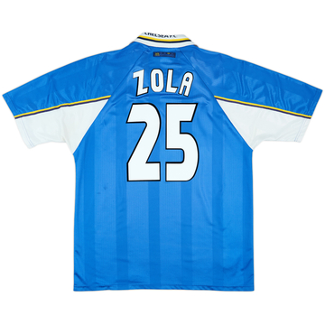 I*G様 【正規品】チェルシー　ZOLA 25 1997-99 Chelsea Home Shirt Zola #25 - 8/10 - (XL)