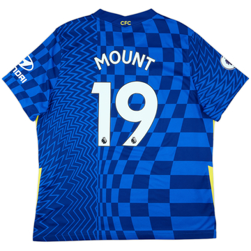 Chelsea FC Nike Mount 19 20-21シーズン 2020-21 Chelsea Home Shirt Mount #19 - 9/10 - (L)