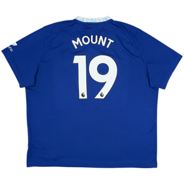 Chelsea FC MOUNT 19番シャツ 2022-23 Chelsea Home Shirt Mount #19 - 6/10 - (S)