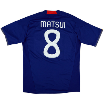 2010-12 Japan Signed Home Shirt Honda #18 - 6/10 - (L)