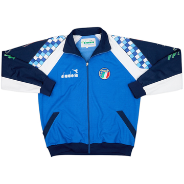 diadora 1992イタリア代表 ジャケット 1992 Italy Diadora Track Jacket - 5/10 - (XL)