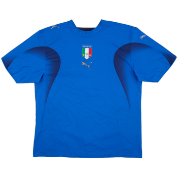 2006 Italy Home L/S Shirt - 5/10 - (L)
