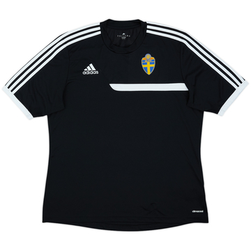 Camiseta de entrenamiento de Suecia adidas 2012-13 - 8/10 - (XL)