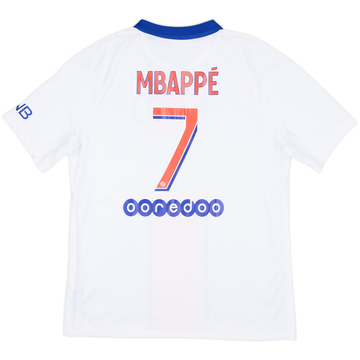 2020-21 Paris Saint-Germain Away Shirt Mbappe #7 - 8/10 - (L)