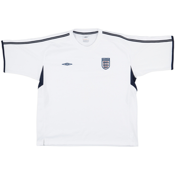 「かわいい～！」 2000-01 (XL) - 8/10 - Shirt Training Umbro England ウェア