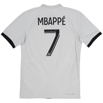 2022-23 Paris Saint-Germain Authentic Away Shirt Mbappe #7 - 9/10
