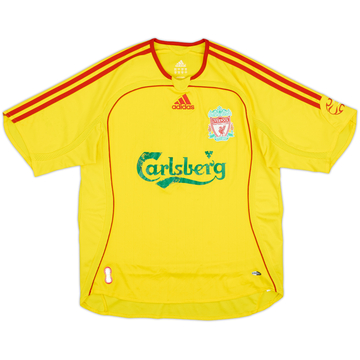 2006-07 Liverpool Away Shirt - 5/10 - (L.Boys)