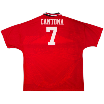 1994-96 Manchester United Home Shirt Cantona #7 - 8/10 - (L)