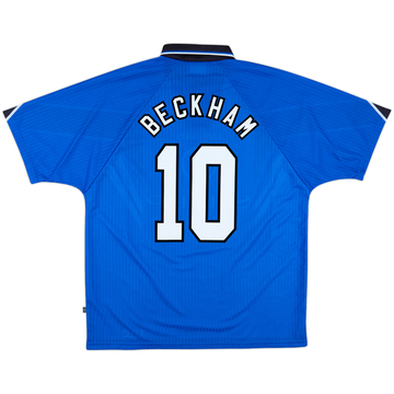 1996-98 Manchester United Third Shirt Beckham #10 - 9/10 - (XXL)