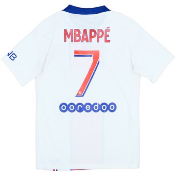2020-21 Paris Saint-Germain Authentic Home Shirt Mbappe #7 - 6/10
