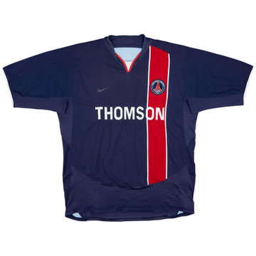 2003-04 Paris Saint-Germain Home Shirt - 5/10 - (XL)
