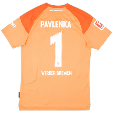 2020-21 Werder Bremen GK Shirt Pavlenka #1 - 9/10 - (M)