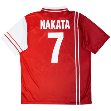 1998-99 Perugia Home Shirt Nakata #7 - 9/10 - (S)