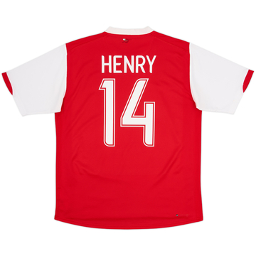 2006-08 Arsenal Home Shirt Henry #14 - 6/10 - (L)