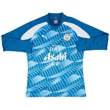 2023-24 Manchester City Player Issue Pre-Match Sweat Top #17 (De Bruyne) - 9/10 - (L)