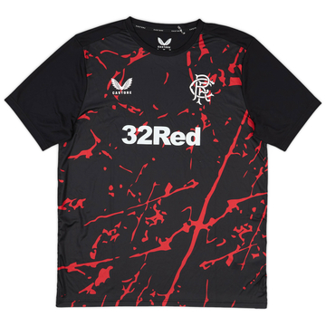 CASTORE★半袖 クルーネック ロゴ Rangers スポーツ Tシャツ 2022-23 Rangers Castore Logo Tee
