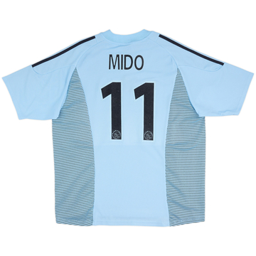 Maillot Ajax Adulte Extérieur 2003-2004 – Taille L, #10 Van Der Vaart (Adidas, Tunisie)
