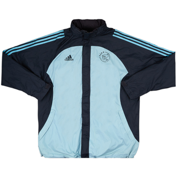 Chaqueta de lluvia con capucha adidas del Ajax 2002-03 - 7/10 - (L)