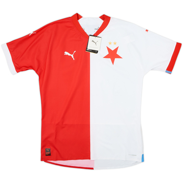 Camiseta de local auténtica de Slavia Prague 2022-23 (M)