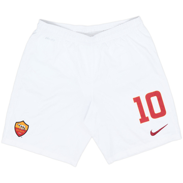 2014-15 Roma Home Shorts #10 (Totti) - 7/10 - (M)