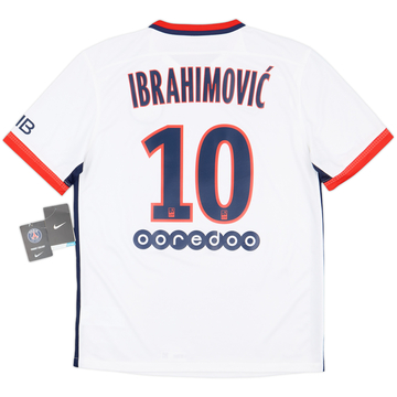 2015-16 Paris Saint-Germain Away Shirt Ibrahimovic #10 (M)