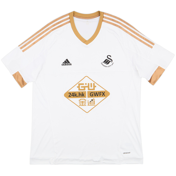 2015-16 Swansea Home Shirt - 5/10 - (XL)